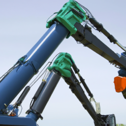 2 piece boom excavator