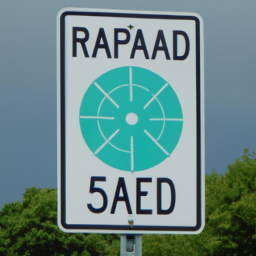 speed radar sign