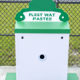 custom pet waste station