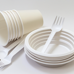 Biodegradable plastic utensils