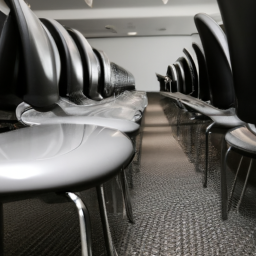 vinyl conference chairs