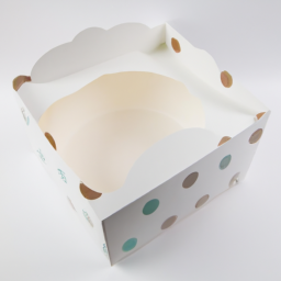 White Cupcake Box