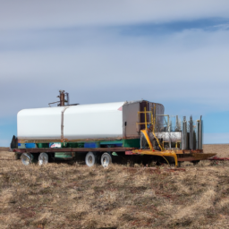 Water Well Drill Rig Trailer