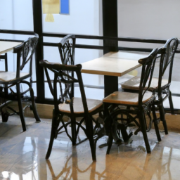 Restaurant Table and Chairs