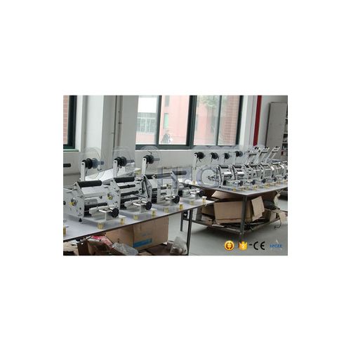 self adhesive sticker semi automatic labeling machine easy operated manual type