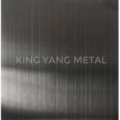 Black Hairline Finish Stainless Steel Sheet