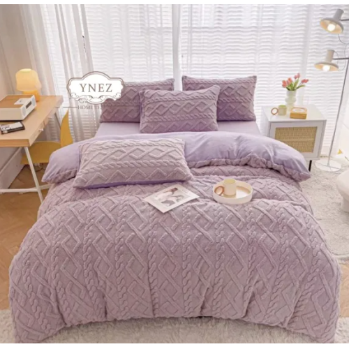 Home Thick Fleece Bedding Set