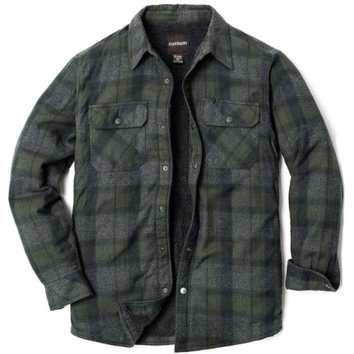 Men's Cotton Jacket Flannel Shirts