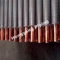 Copper Tube Aluminum Fin Composited Extruded Fin Tube