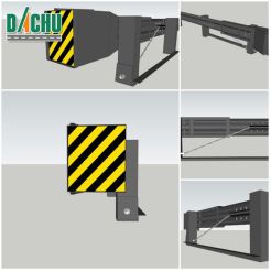 W-Beam Guardrail End Terminals energy-absorbing system