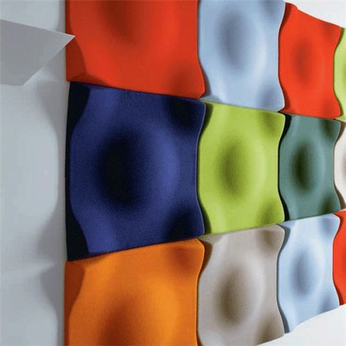 3D Acoustic Wall Felt Panel