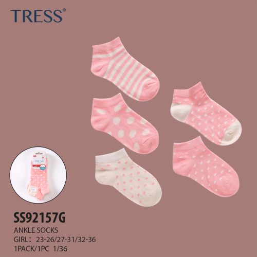 pink ankle socks wholesale