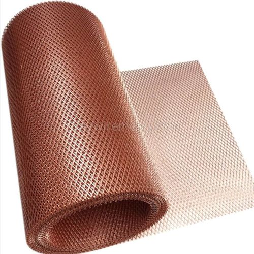 copper expanded metal mesh